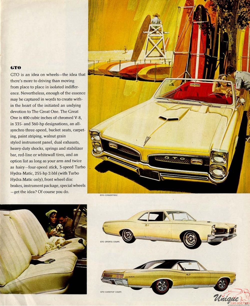 1967 Pontiac Full-Range Brochure Page 14